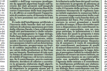 Concordato Con Intelligenza Artificiale.