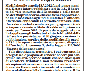 Pagelle Isa, pubblicato il decreto sugli indici.
