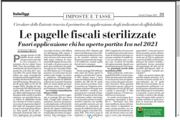 Le Pagelle Fiscali Sterilizzate: Fuori applicazione chi ha aperto partita Iva nel 2021.